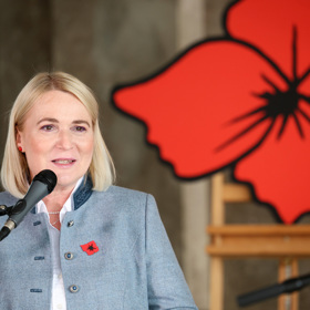 Ministryně obrany Jana Černochová. 