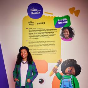 Aurélia Durand ráda spolupracuje na kreativních projektech s velkými značkami.