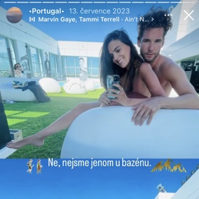 Natálie Holíková a Petr Urban jsou krásný pár.