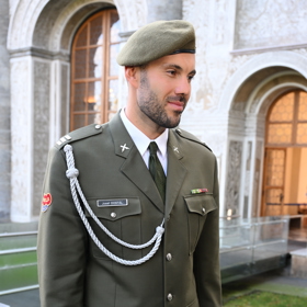 Olympionik na Pražském hradě.