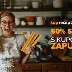 Ideálním dárkem k letošním Vánocům jsou kuchařky z dílny kulinářského webu Toprecepty.cz. Až do do 28.10. 2024 je pořídíte se slevou 50 %.