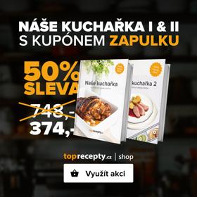 Výhodný je také balíček dvou dílů populárního titulu Naše kuchařka.