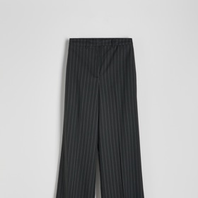 Kalhoty s proužkem střihu wide leg, Reserved, 699 Kč