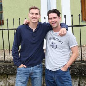 David Gránský a Jan Komínek v seriálu Kamarádi.