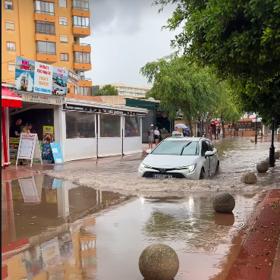 Voda dosahovala opravdu vysoko. 