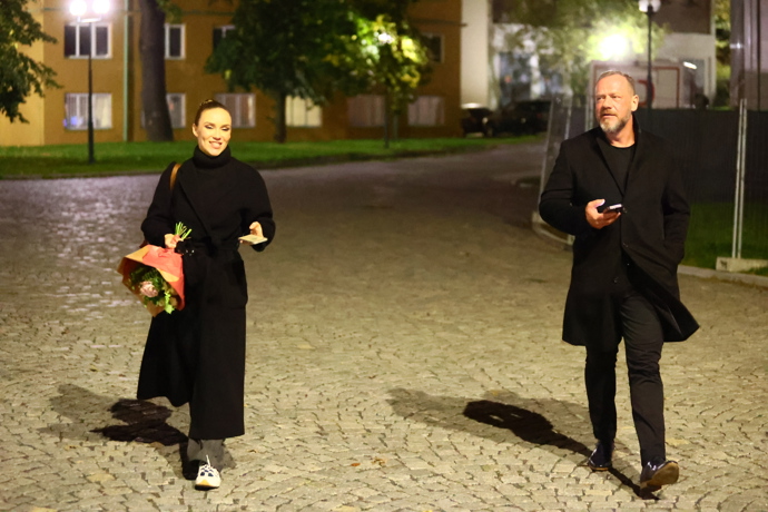 FIlip Blažek odcházel s Adrianou Maškovou.