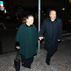 Jana Preissová  dorazila s Viktorem Preissem.