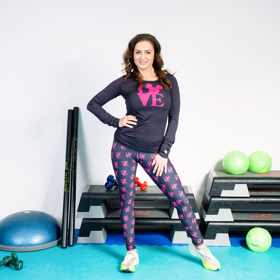 Hanka Kynychová ve svém fitku