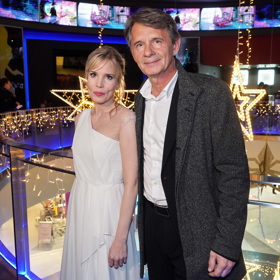 Jan Šťastný s manželkou Barborou.