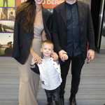 Aneta Vignerová s manželem Petrem Kolečkem a synem Jiříkem