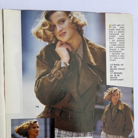 Burda 1989 přinesla hit v podobě krátkého trenčkotu. A stejně nadšeně tento střih nosíme i dnes.