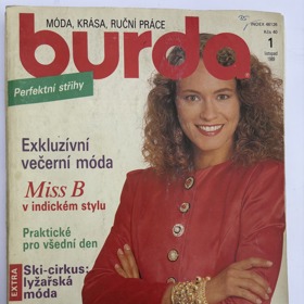 První číslo oblíbeného časopisu Burda vyšlo v Československu v listopadu roku 1989.