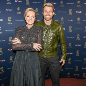 Na večírek Českého slavíka doprovodil Helenu Vondráčkovou Leoš Mareš.