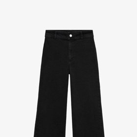 Zkrácené široké džíny, Zara, 799 Kč