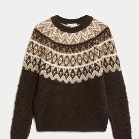 Svetr se vzory, Marks&Spencer, 1 499 Kč