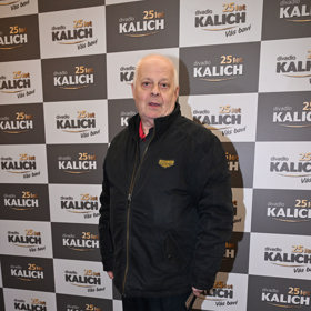 Bohumil Klepl na narozeninovém koncertě Divadla Kalich. 