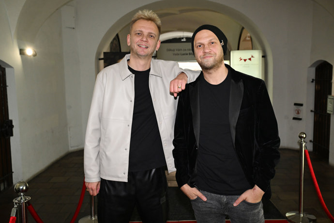 Na křest dorazili také členové kapely O5 & Radeček. 