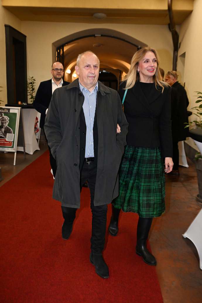 Ivana Chýlková s Janem Krausem.