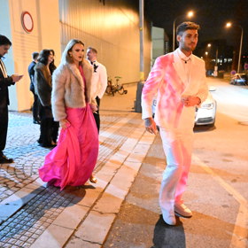 Kristi a Trabo odjížděli jako první.