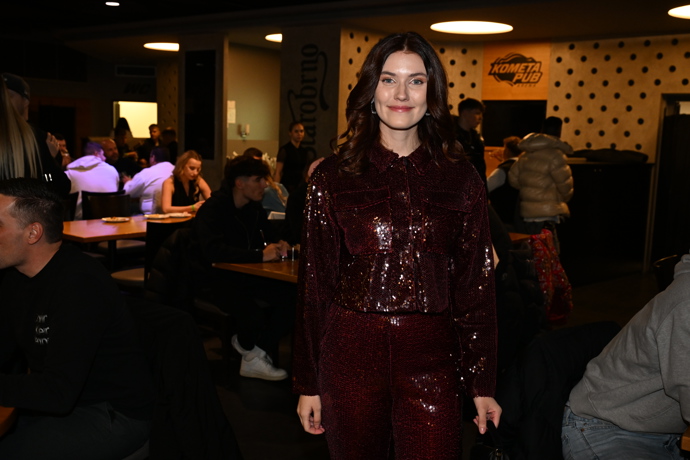 Denisa Ryndová se celá třpytila.