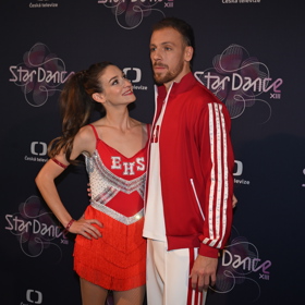 Podle Martina Prágra má Marta Dancingerová ambice na to, aby ve StarDance zvítězila.