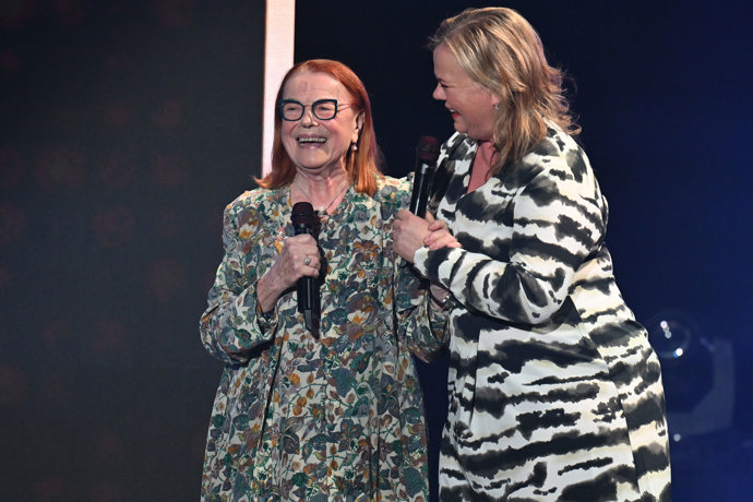 Iva Janžurová s dcerou Sabinou Remundovou.