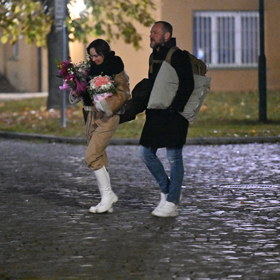 Filip Blažek s Adrianou Maškovou.