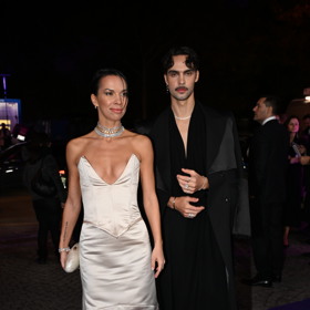 Radka Pavlovčinová dorazila na Slavíky v doprovodu bratra.