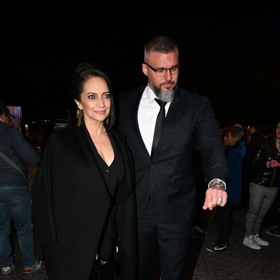 Lucie Bílá a Radek Filipi. 