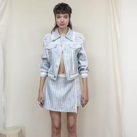 Džínový look v podání Terezy Rosalie Kladošové.