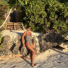 Vlaďka Erbová ukázala božskou postavu. 