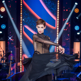 Marta Dancingerová odtancovala paso doble na píseň Uccen v krátkých vlasech.