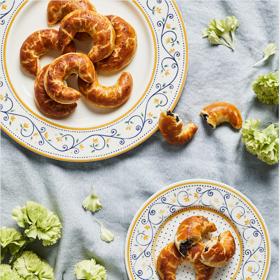 Ořechové svatomartinské rohlíčky podle Mirky van Gils Slavíkové.