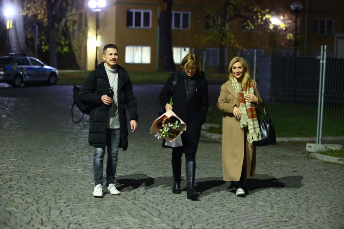 Jana Paulová odcházela se svým tanečním partnerem Robinem Ondráčkem.