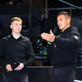Promotéři Clashe Jakub Jíra a Tomáš Linh Le sy. 