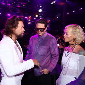 Richard Krajčo zašel během přestávky za Ondřejem Brzobohatým.