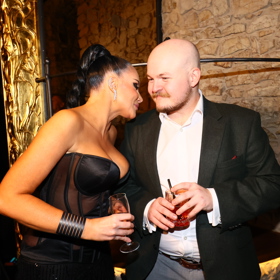 Andrea Pomeje a Artur Štaidl si spolu měli hodně co říct. 