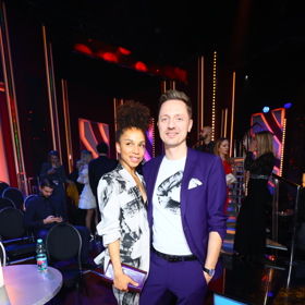 Ondřej Ruml s přítelkyní Lindou Fernandez Saez na StarDance.