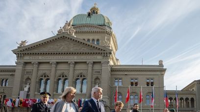FOTO: Petr Pavel vystoupil v zahraničním výboru švýcarského parlamentu.