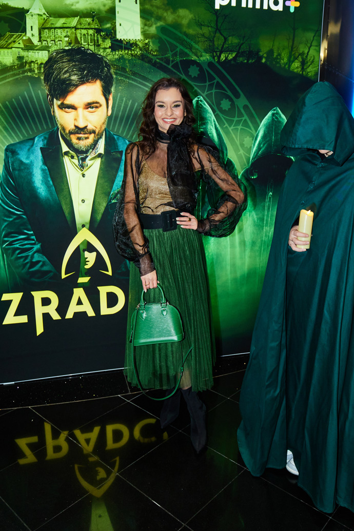Julie Hojdyszová byla samý úsměv. 