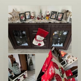 Manželka trenéra Růžičky, Marie Růžičková, si potrpí na hodně ozdob.