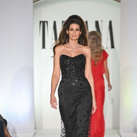 Modelky se na přehlídce Tatiany Kovaříkové pyšnily objemnými účesy.