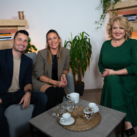 Talkshow Na kafeečko tentokrát u Milušky Bittnerové navštívili manželé Ježkovi.