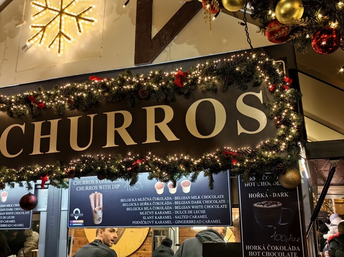 Oblíbené churros.