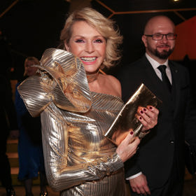 Helena Vondráčková vyladila kompletně do zlaté svůj pódiový model na loňských Slavících.