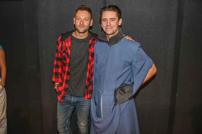 Jiří Böhm se svým kolegou Janem Komínkem.