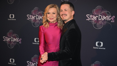 FOTO: Jana Paulová a Robin Ondráček ze StarDance vypadli, mezi hosty ale nemohli chybět.