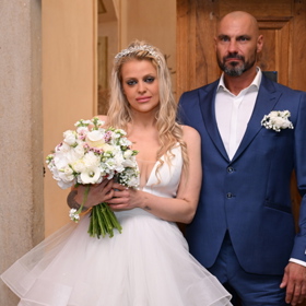 Mladší dcera Moniky Binias Charlotte Štiková se letos po pár týdnech známosti vdala za přítele Martina Stefana.