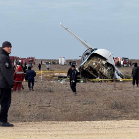 Letecké neštěstí v Kazachstánu.