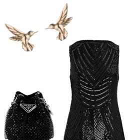 Luxusní sestava kousků pro stylový vánoční večírek.